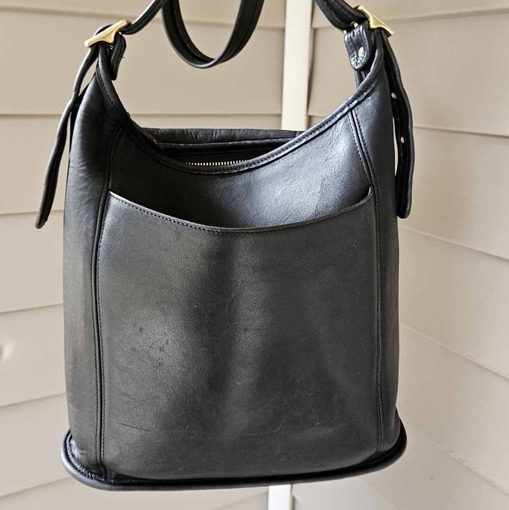 Vintage coach slim duffle sac 9060